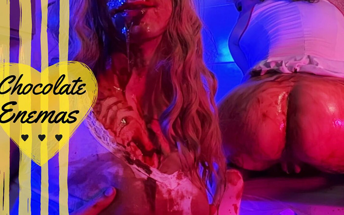 Fetish Explorers: Шоколадна клізма для сестри лесбіянки, частина 1