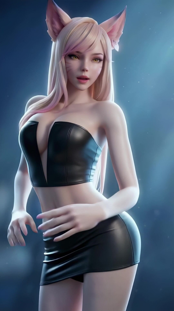 3D-Hentai Games: Ahris sexy tanz (die schwarzäugigen peas - Boom Boom Pow)