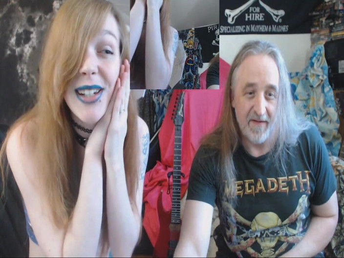 GamerGirlRoxy: Roxy dan lee lagi asik nyepong dan ngentot kontol, lipstik...