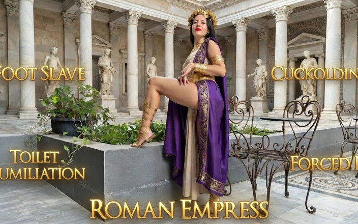 Princess Monica: Impératrice Romaine - Esclave Aux Pieds, Humiliation Des Toilettes, Cocu Et...