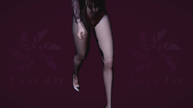 Lust art 3D: Naughty Rachel Catwalk