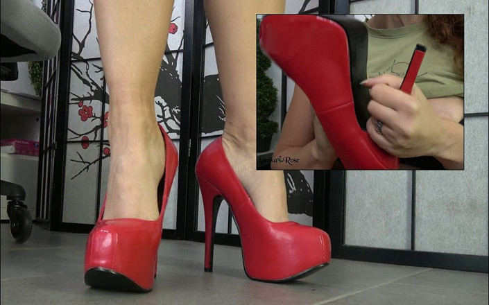 Annika Rose: Ngentot pakai sepatu hak tinggi yang lagi sange berat