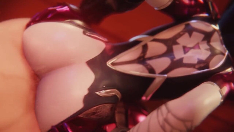 Velvixian 3D: Widowmaker anal domaltmalı