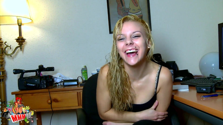 MMM100: Cute &amp; young Jakeline teen makes her own porn video