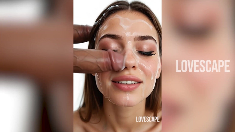 Lovescape: Intense Oral Session: Gagging, and Final Sticky Facial Reward