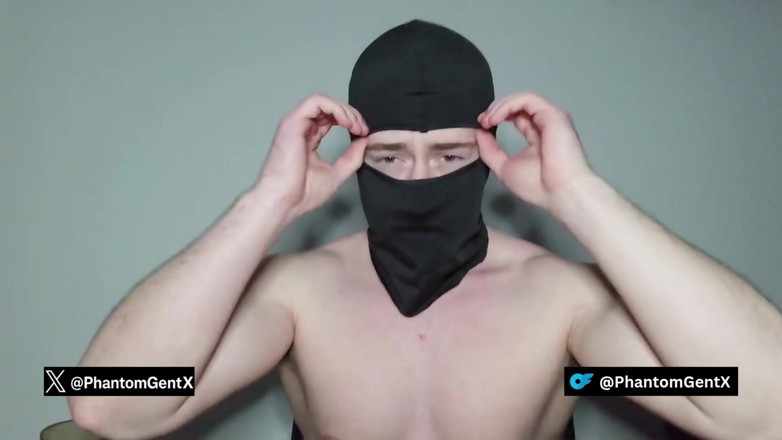 PhantomGentX: Muskularny niemiecki ojczym robi się napalony w strumieniu - Gruby kutas...
