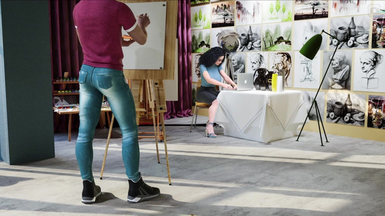 Joystick Cinema: Sunville'in orta yaşlı seksi kadın - bölüm 15