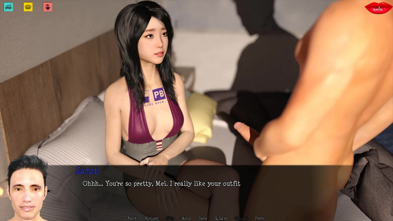 Dirty GamesXxX: Dilema soției s: soția japoneză îl lasă pe soțul ei să-i...