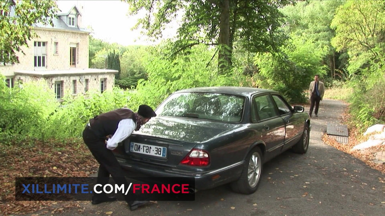 Made In France: Retro-anal mit vollbusiger brünette