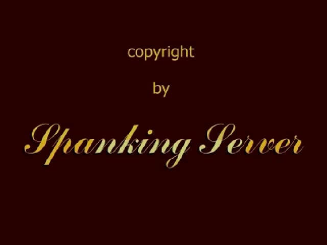 Spanking Server: Lucie 후장 채찍