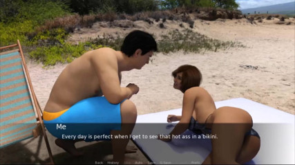 Visual Novels: Orta yaşlı seksi kriz bölüm 14 - gençlerle tatil köyü