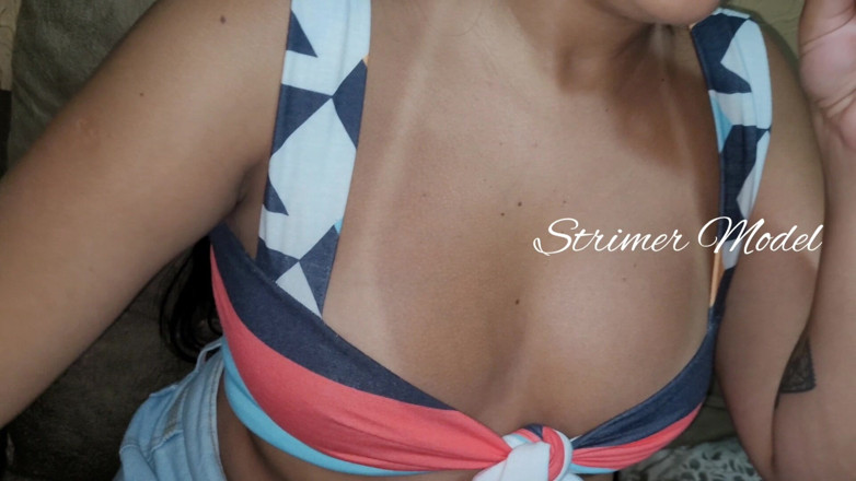 Strimermodel: Estornudos inducidos en mis tetas