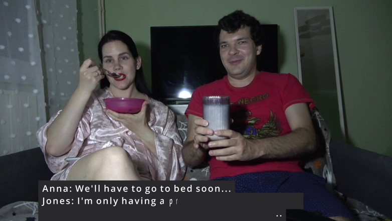 Anna Sky: Hot Blowjob From Giantess Anna and Humiliation of Tiny Guest