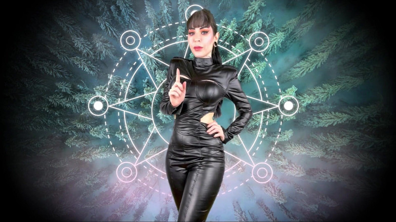 Baal Eldritch: Interaktiv läder catsuit rökning - JOi spel