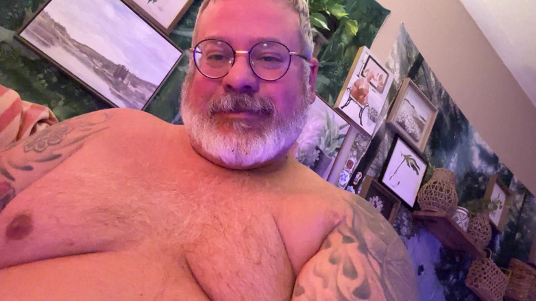 Hand-Free-Daddy-Chub: Professore del college la lezione di lettura online diventa sessuale