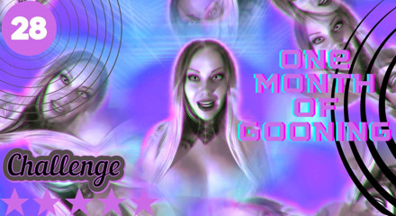 Goddess Misha Goldy: 30 dni spiralnego kęsa, obrzeża i odmawiania wyzwania! Dzień 28
