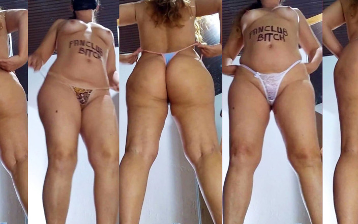 Mirelladelicia: Ausziehend, wechselt exhibitionistin mehrmals ihr höschen
