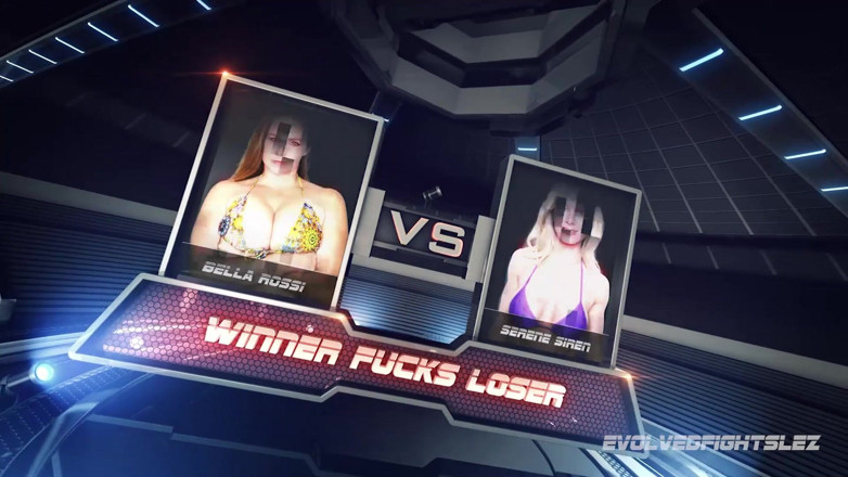 Evolved Fights Lez: Bella Rossi vs Gusti wanita Serene Siren