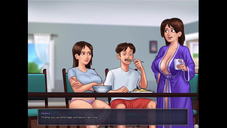 Johannes Gaming: Summertime saga - johannes fickte helen - jenny wurde vor dem frühstück...