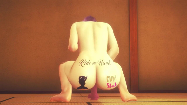 Yaoitube: Yaoi Femboy - Un gode anal denki dans un Jouet d’anaux