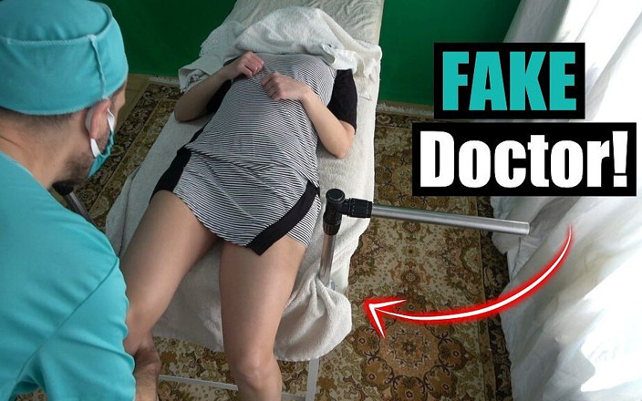 Markus Rokar Massage: Examen ginecológico falso | Doctor folla mi esposa