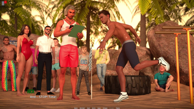 3D Cartoon Porn: Plaja Dominos 20: John-Fiona Tryout Win &amp;Lifeguard Official (sfw)