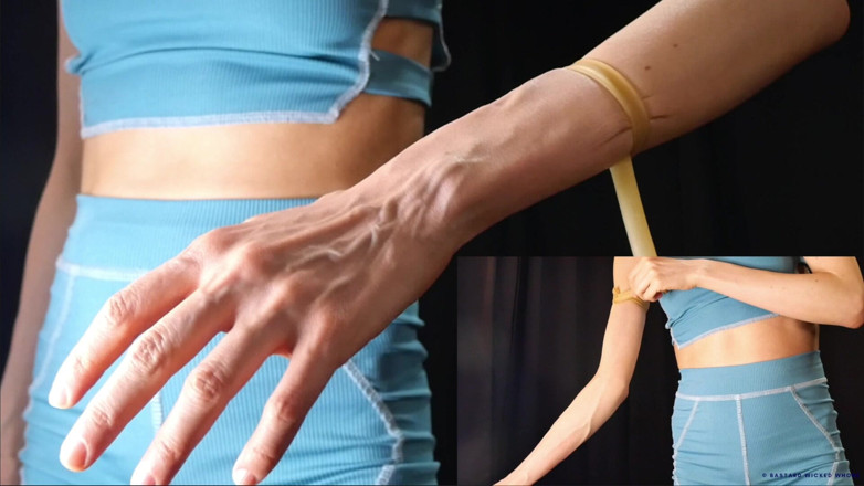 Rebecca Diamante: Fetiche por veias