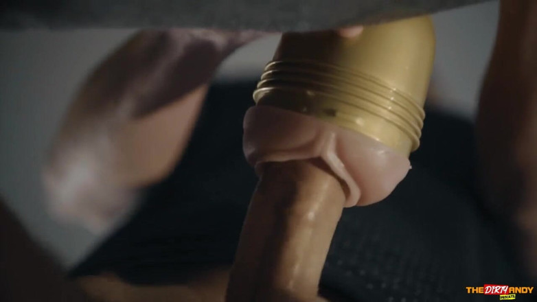 DirtyAndyPrivate: Fleshlight'ı sikiyor