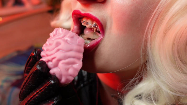 Arya Grander: ASMR comiendo comida mukbang video