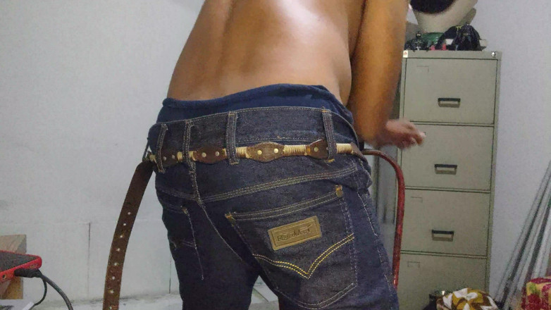 Stink HairyMale: Let´s Smoking Through the Ass? Part 1