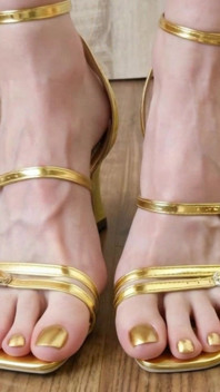 Piedi Di Ragazza Con Tacchi