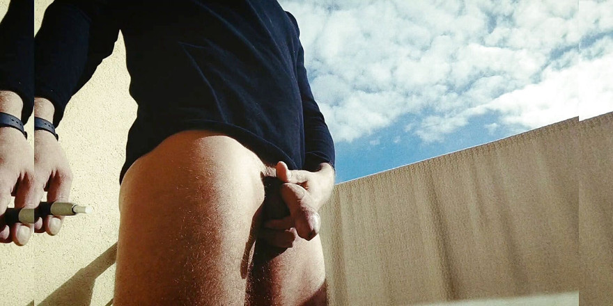 Name Is Nude: Fondo desnudo, masturbando mi polla