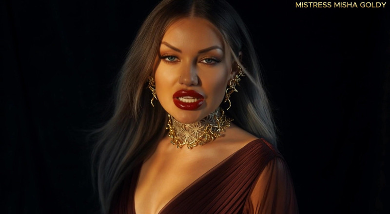 Goddess Misha Goldy: Prossima dose di me nella tua testa