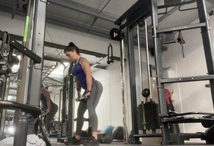 Adreena Winters: I just love crippling you at the start of each...