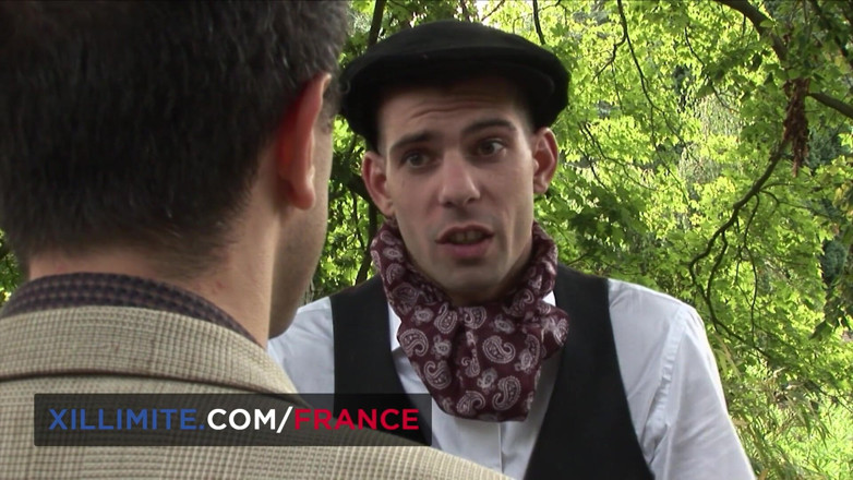 Made In France: Vintage anal med bystig brunett