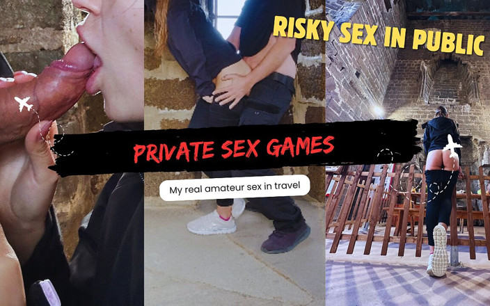 Private Sex Games: Šuká mě v zámeckém žaláři s návštěvníky hned vedle. Riskantní šukání