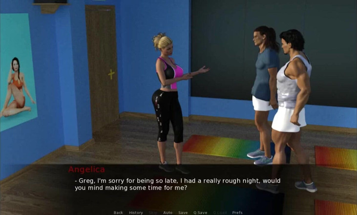 Dirty GamesXxX: Angelica's Temptation: Żona powiedziała mężowi, że oszukała go ep.17