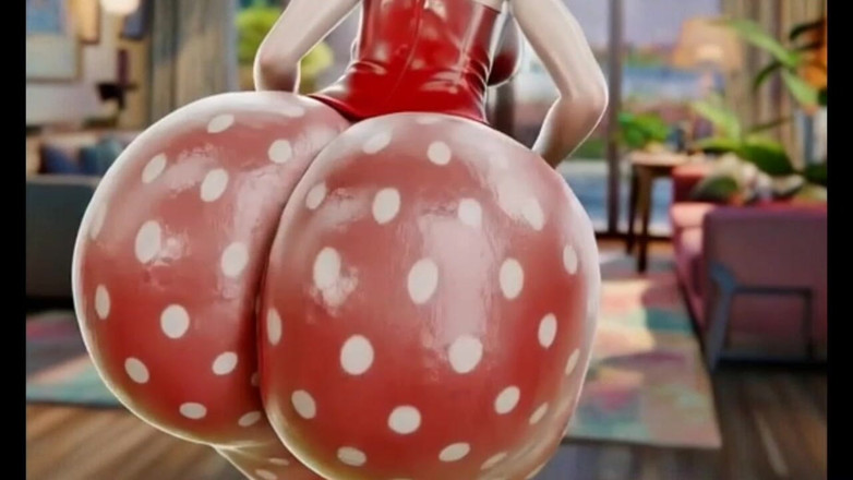 Animate golden: Mega culona bailando
