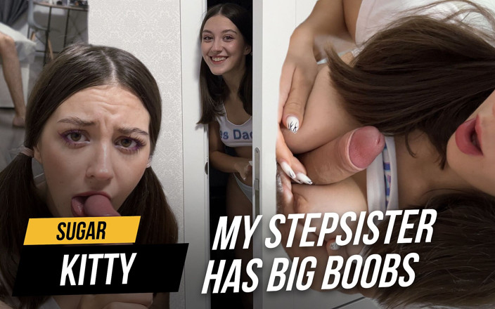 Sugary Kitty: Kozatá nevlastní sestra přistihla nevlastního bratra při masturbaci! Dívka je...