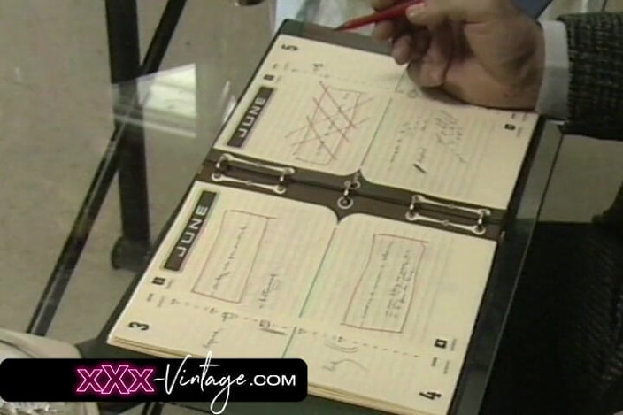 XXX-Vintage: Trio vintage et sodomie