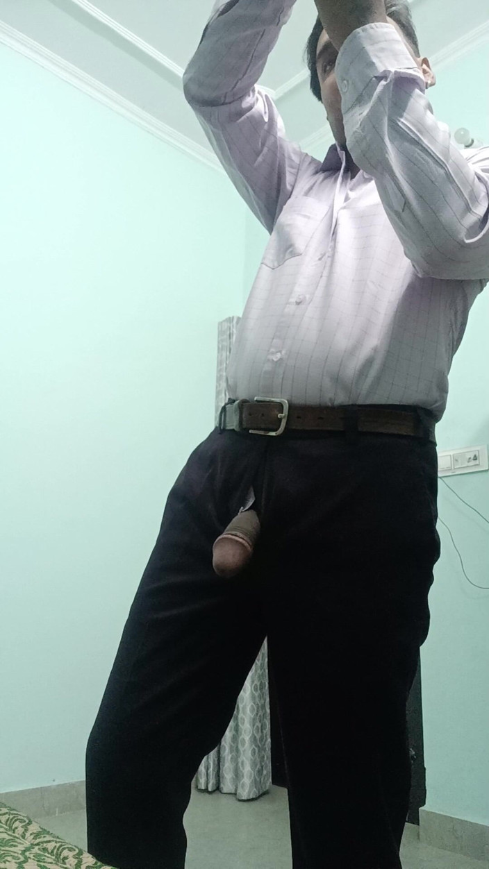 Rajasthani-old-lover: Indian desi man enjoys masturbation 
