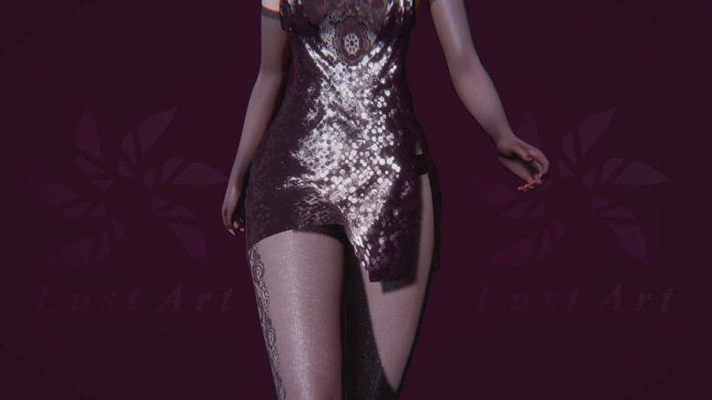 Lust art 3D: Sexig Melissa Catwalk
