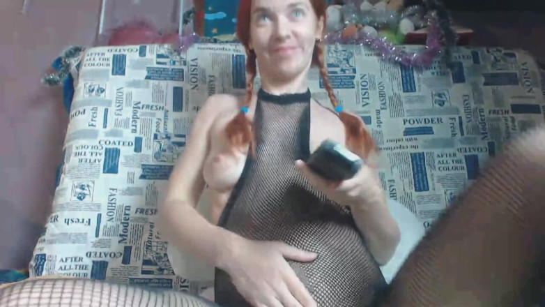 Risky Hairy Couple: Rudowłosa nastolatka