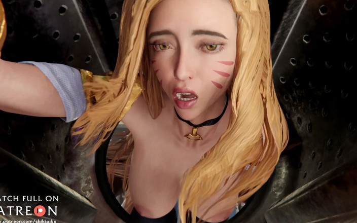 Naughty Sluts: Si blonde seksi Ryanreos dikongkek keras oleh zakar besar – pantat...