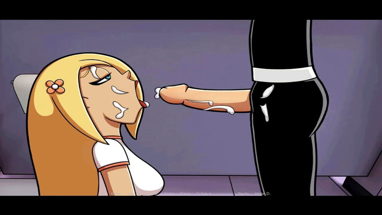 Hentai World: 딥쓰롯 후 사정하는 아미티 파크 로트