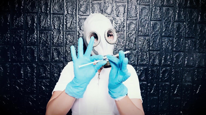 DominaFireOfficial: ASMR 의료 가스마스크 페티쉬