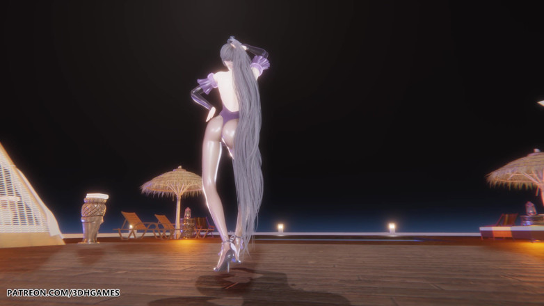 3D-Hentai Games: [mmd] Le Sserafim - Smart Eve Sexy striptýzová hvězda Blade Hentai...