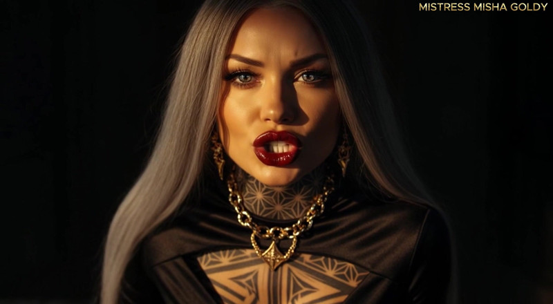Goddess Misha Goldy: Następna dawka mnie w twojej głowie