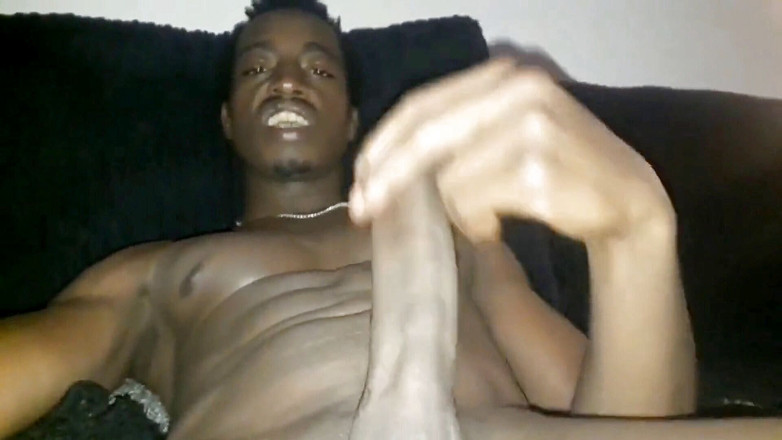 Big black cock BBCee: 내 큰 흑인 자지를 쓰다듬는 소파에서 Nata4sex