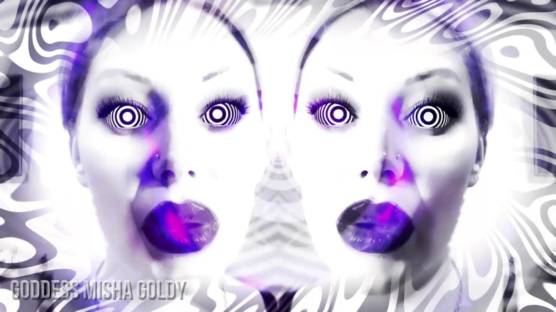 Goddess Misha Goldy: Тільки мої спіральні очі, тільки порно, тільки дрочка і дрочка!
